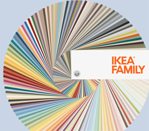 Gratis kleurstaaltjes Ikea Family |